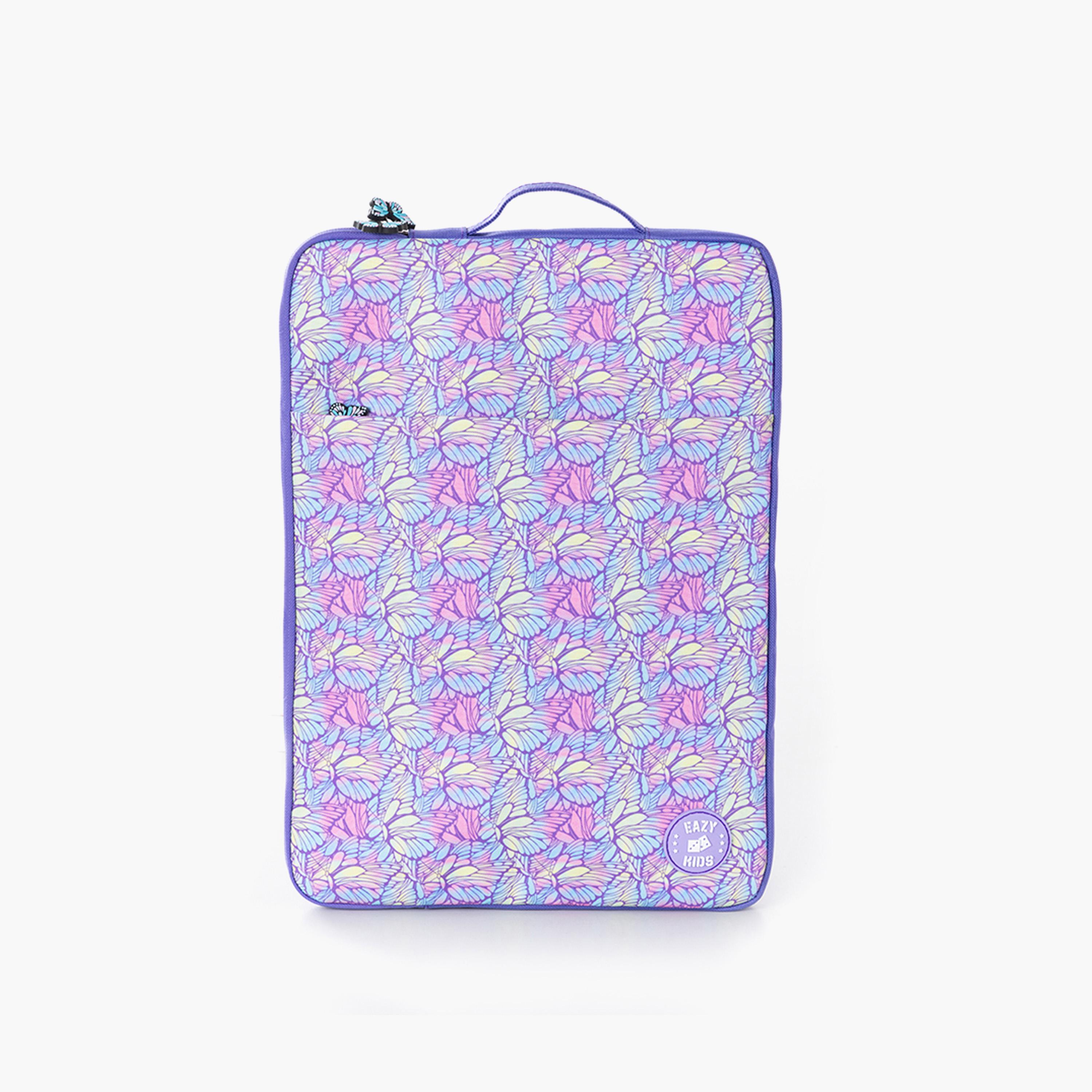 Eazy Kids 9-Piece Backpack Set - 18 Inch - 3D Butterfly - Purple-school-bagsandbackpacks-trolleybags-image-3