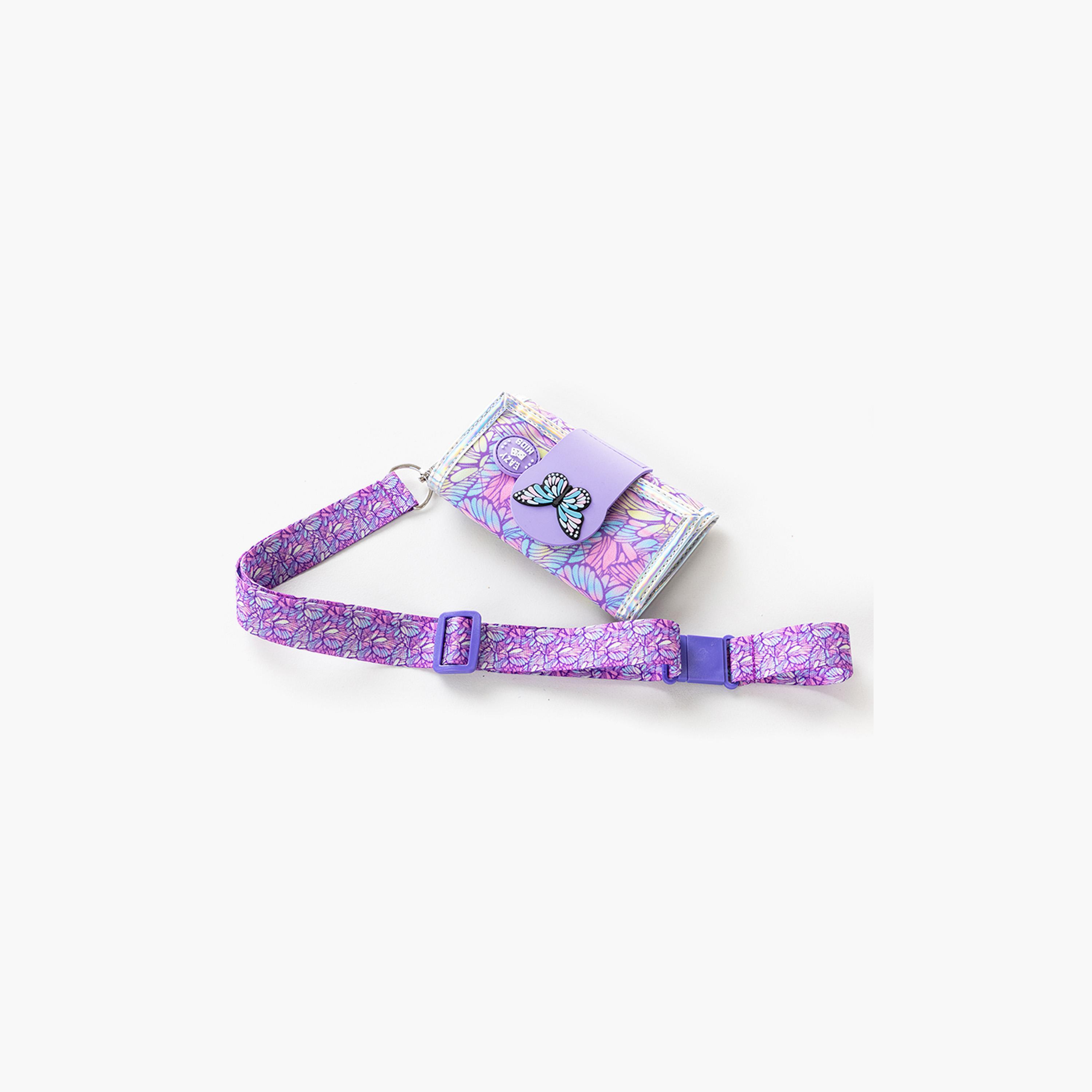 Eazy Kids 9-Piece Backpack Set - 18 Inch - 3D Butterfly - Purple-school-bagsandbackpacks-trolleybags-image-4