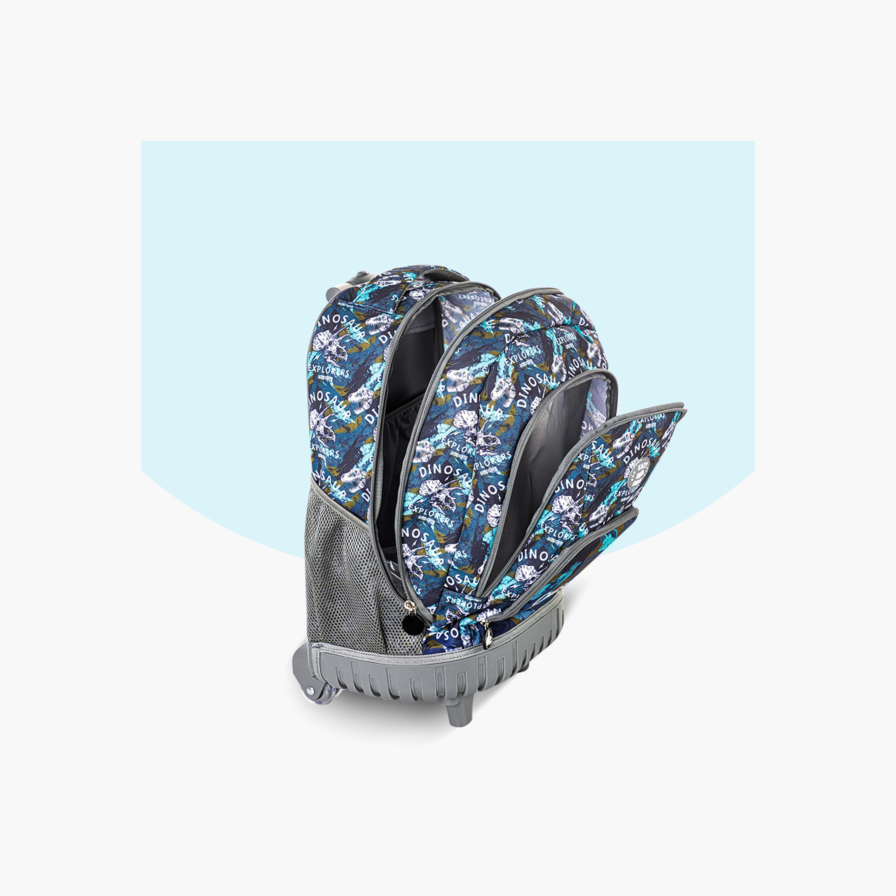 Eazy Kids 8-Piece Backpack Set - 18 Inch - T Rex - Multicolour-school-bagsandbackpacks-trolleybags-image-11