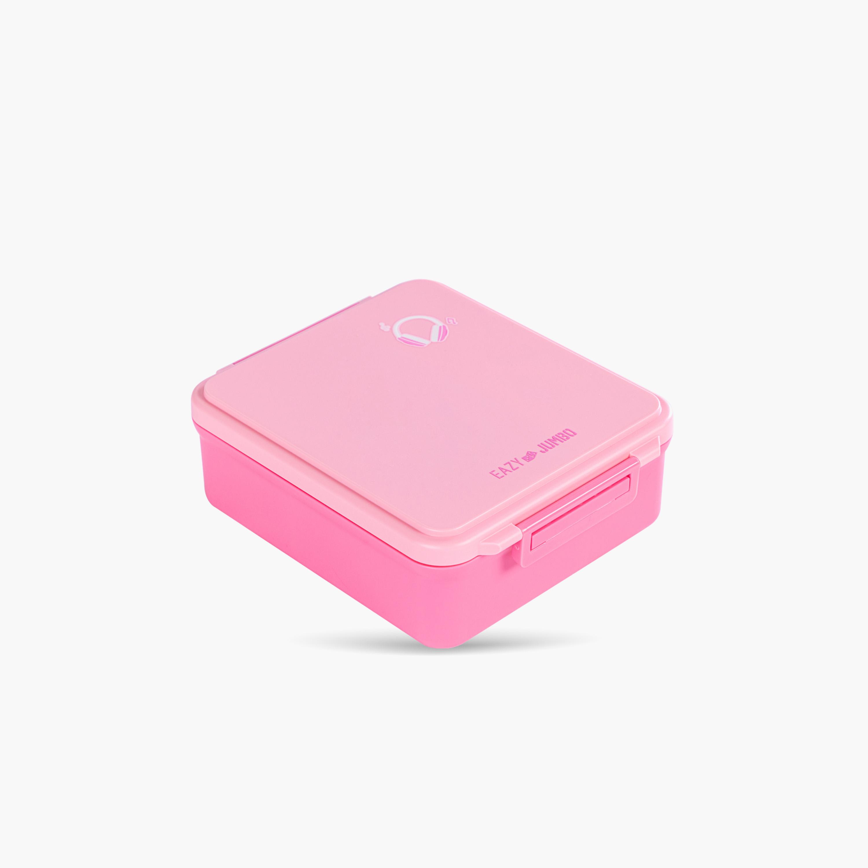 Eazy Kids Jumbo Bento Lunch Box with Thermos & Dip Jar - 1720 ml - Pink-school-lunchessentials-lunchboxes-image-7