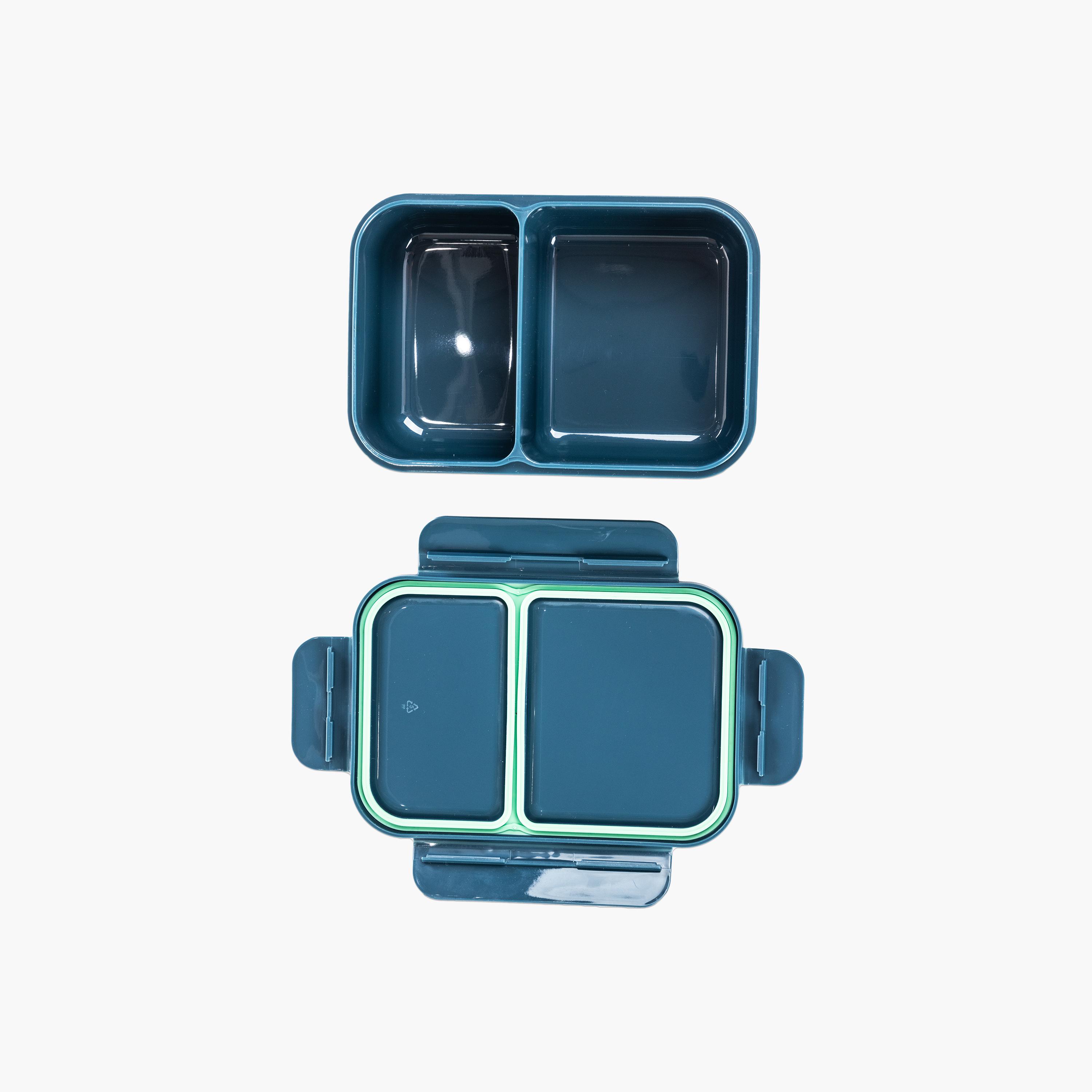 Nova Kids 2-Compartment Bento Lunch Box - 1300 ml - Astronaut - Green-school-lunchessentials-lunchboxes-image-3