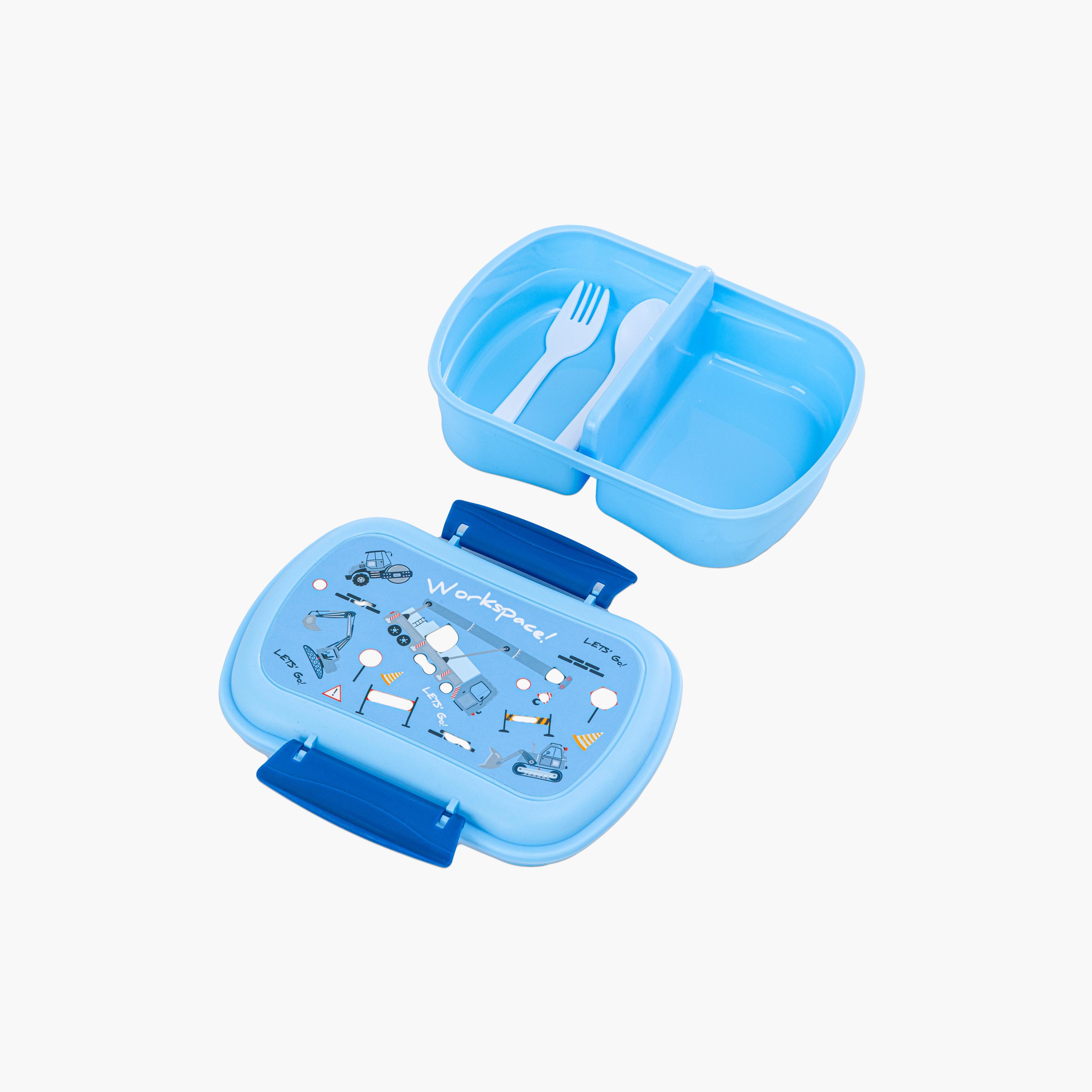 Nova Kids Lunch Bag with Lunch Box & Water Bottle - Workspace - Blue-school-lunchessentials-lunchbags-image-7