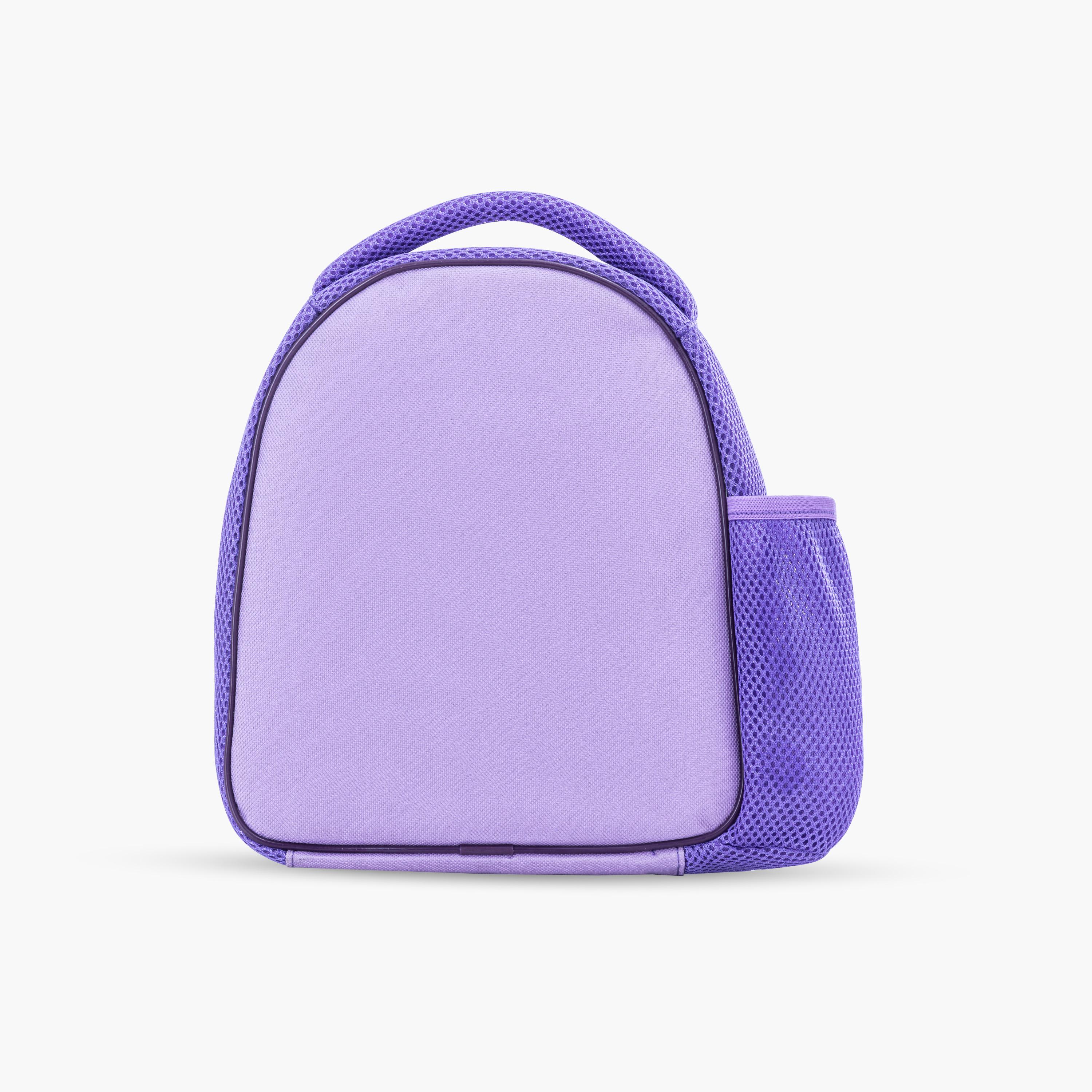 Nova Kids Lunch Bag with Lunch Box & Water Bottle - Lama - Purple-school-lunchessentials-lunchbags-image-4