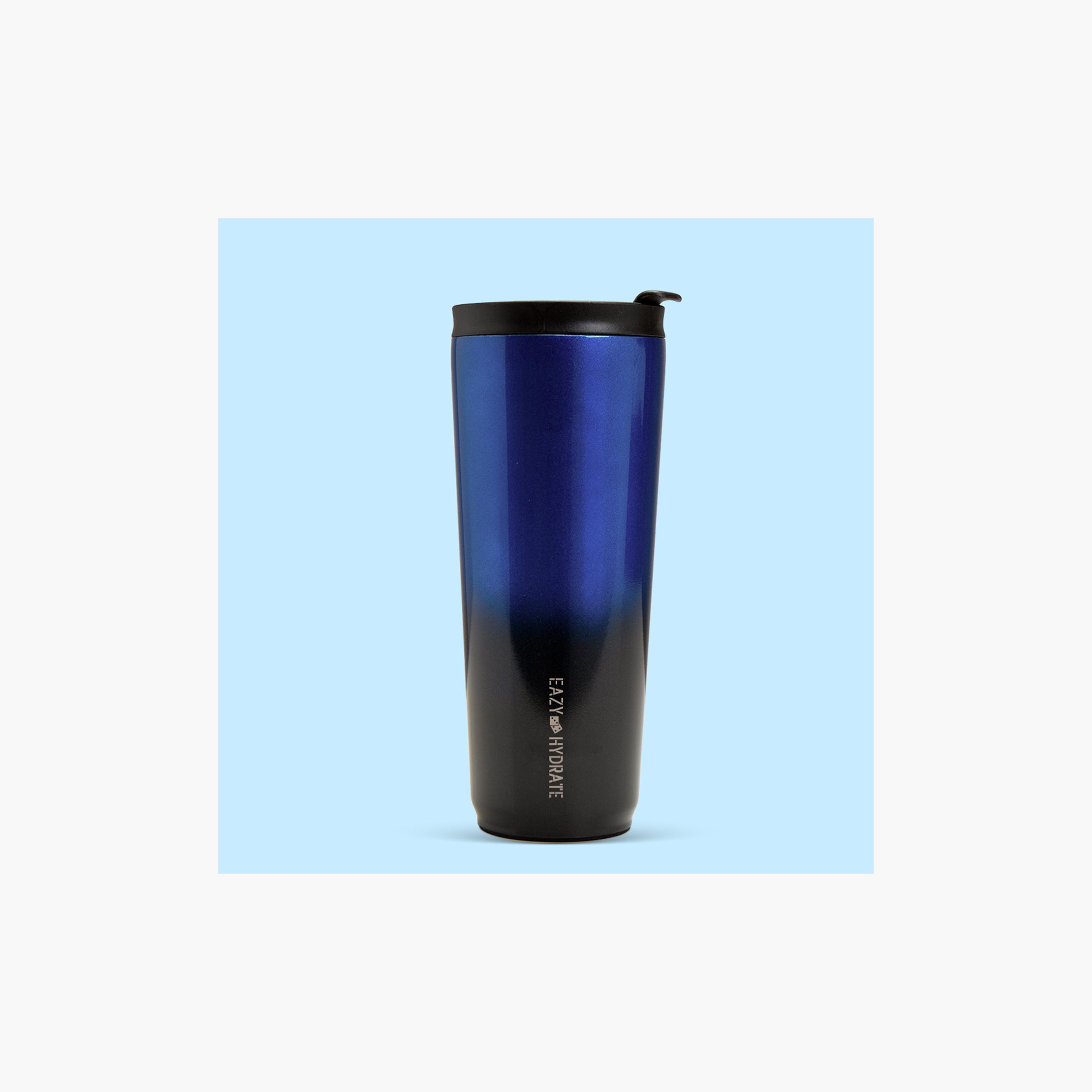Eazy Kids Stainless Steel Insulated Water Bottle Tumbler - 700 ml - Blue-school-waterbottles-image-2