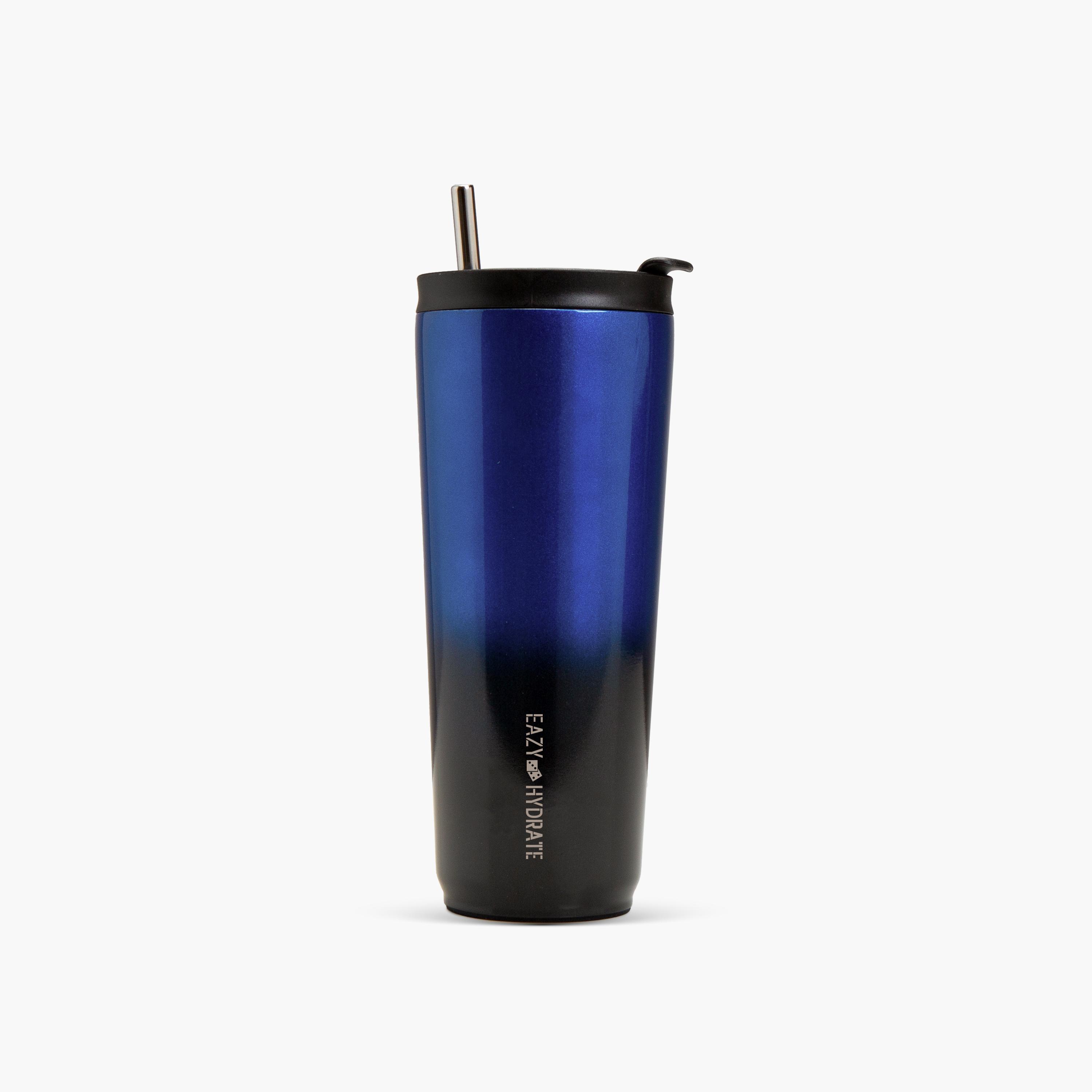 Eazy Kids Stainless Steel Insulated Water Bottle Tumbler - 700 ml - Blue-school-waterbottles-image-9