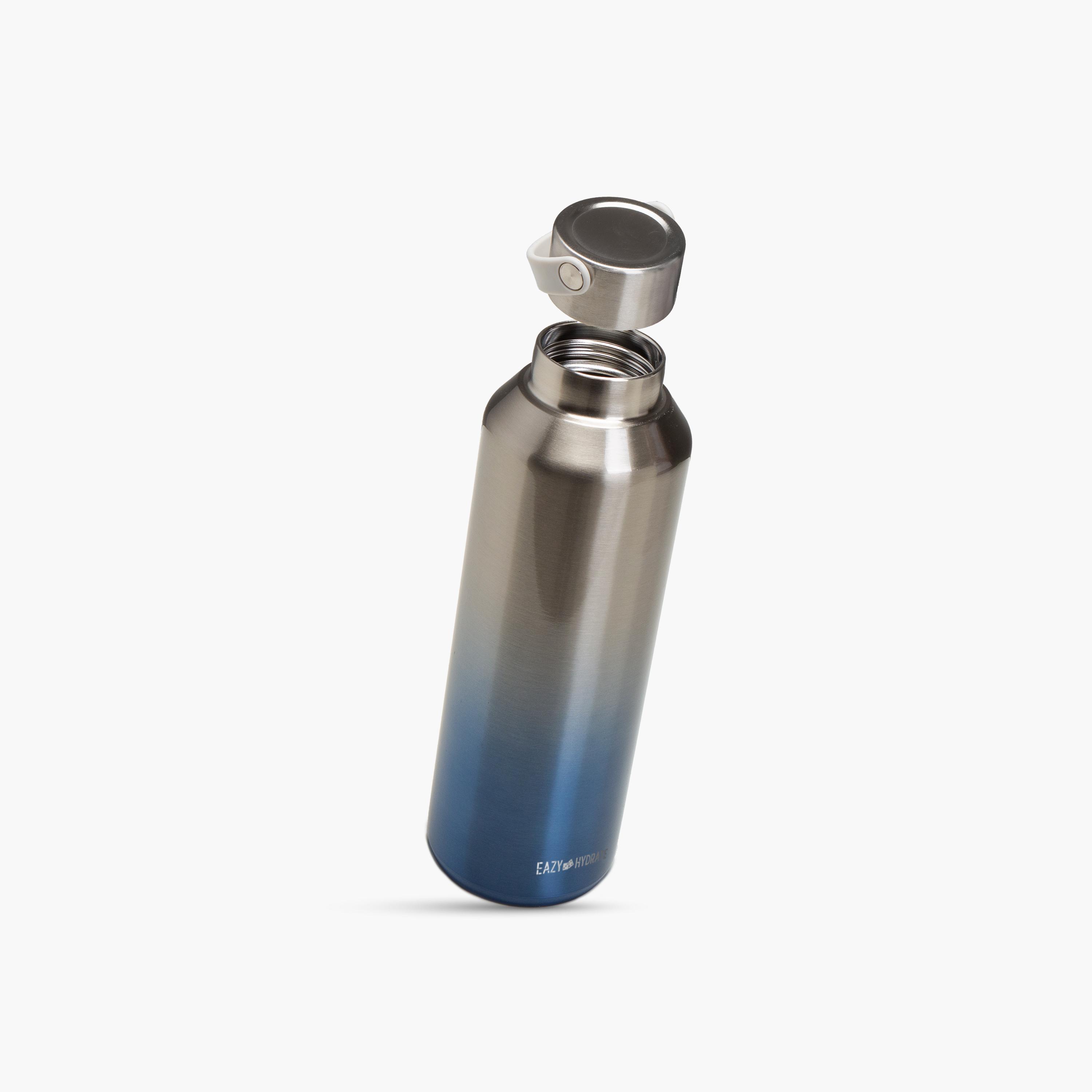 Eazy Kids Stainless Steel Water Bottle - 710 ml - Silver-school-waterbottles-image-3