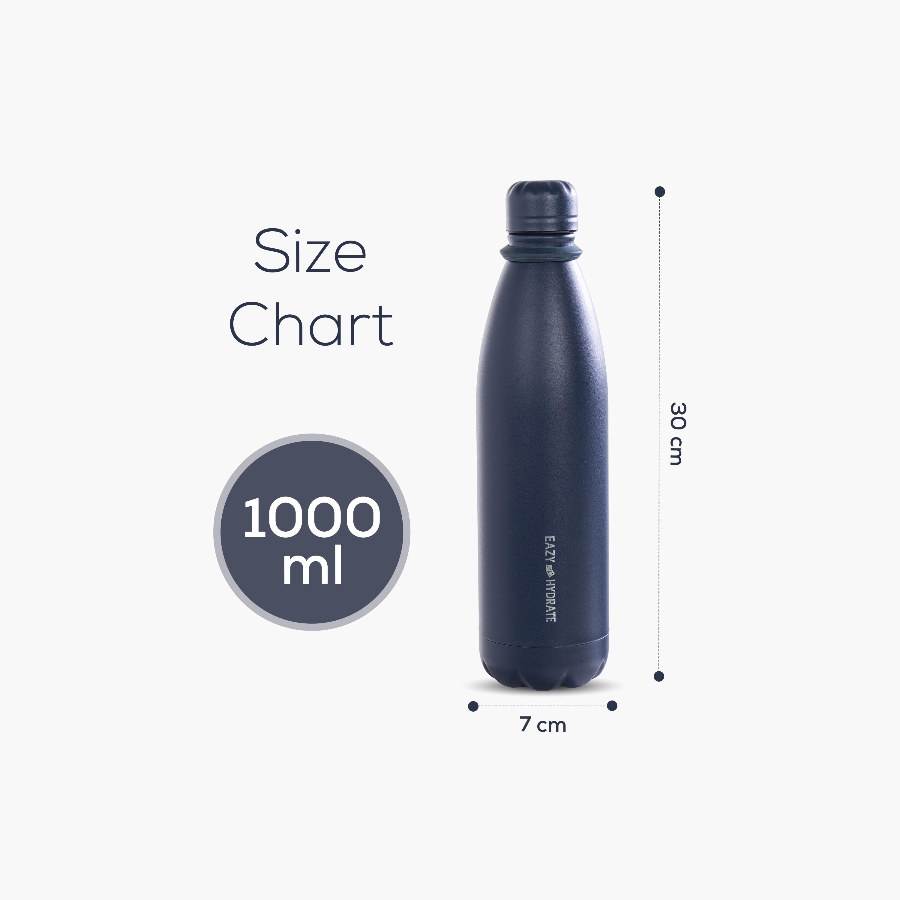 Eazy Kids Stainless Steel Water Bottle - 1 Litre-school-waterbottles-image-7