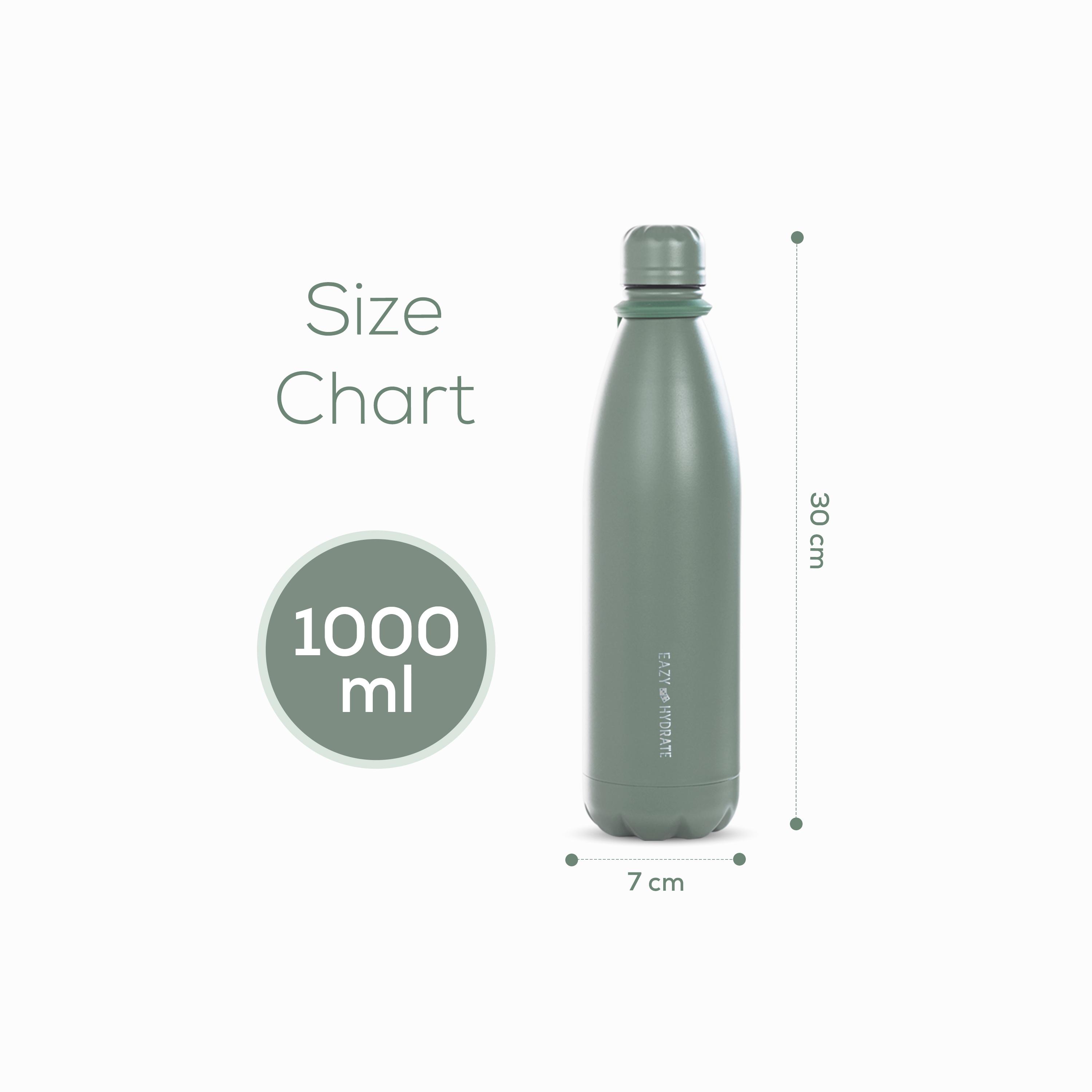 Eazy Kids Stainless Steel Water Bottle - 1 Litre-school-waterbottles-image-7