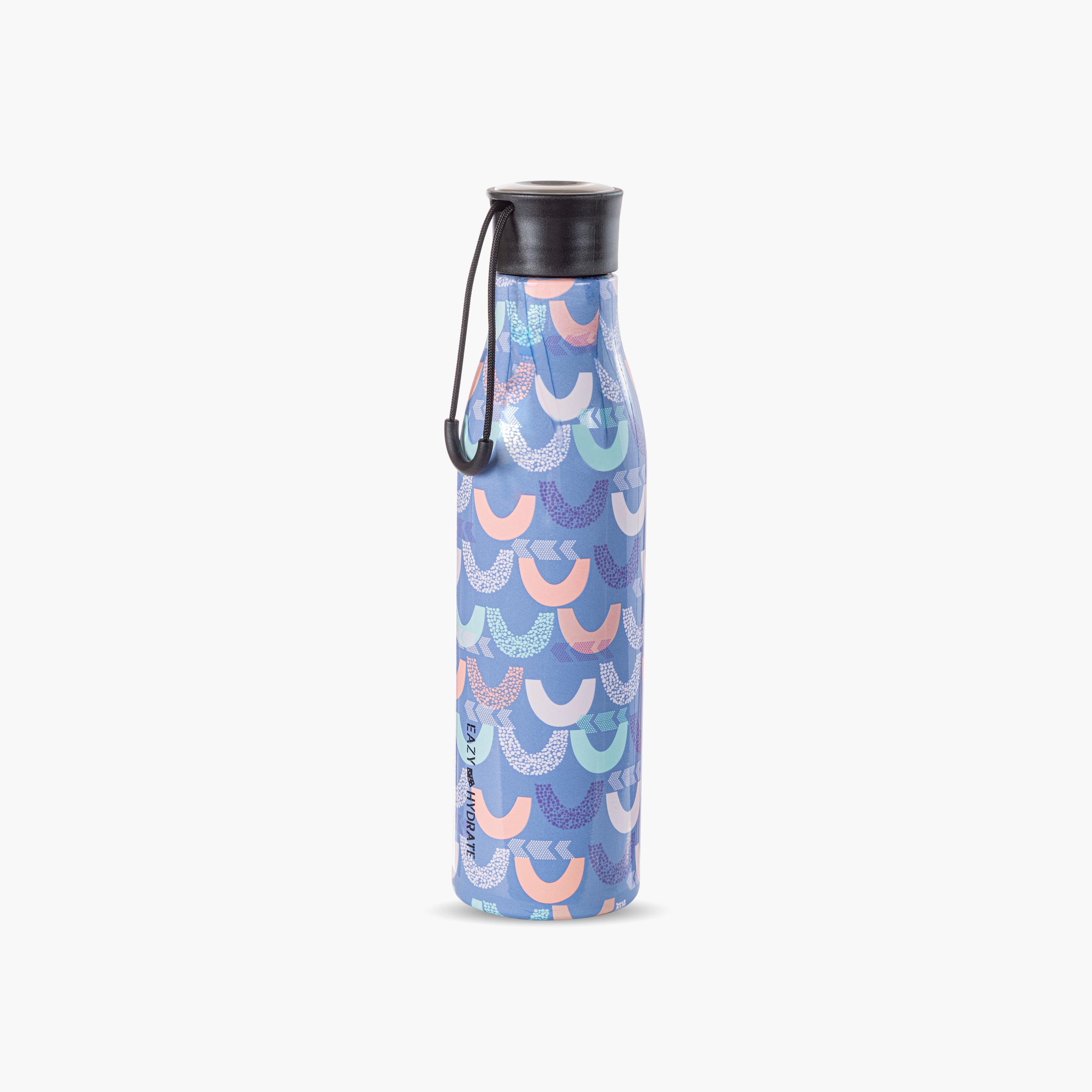 Eazy Kids Stainless Steel Water Bottle - 760 ml - Half Moon-school-waterbottles-image-3