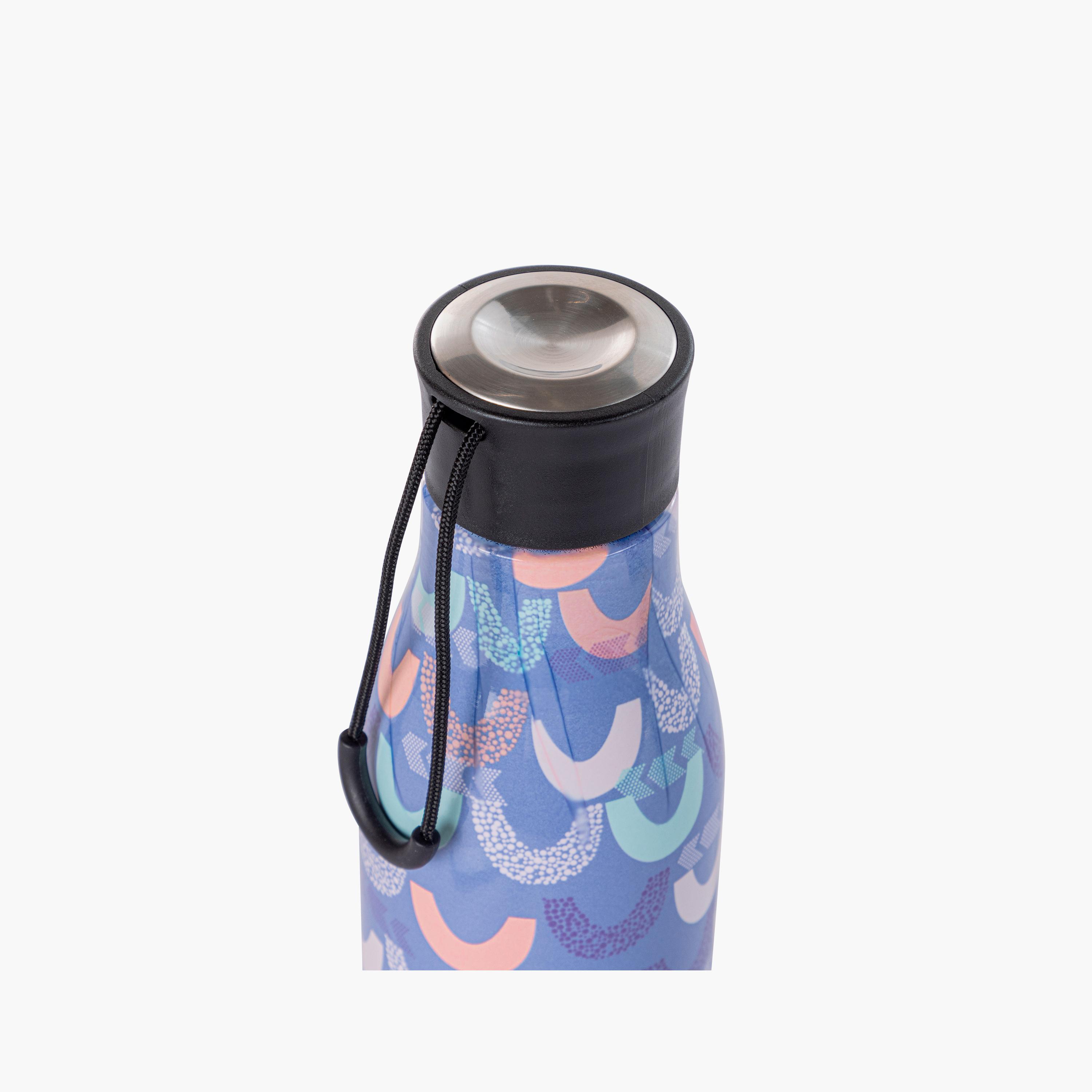 Eazy Kids Stainless Steel Water Bottle - 760 ml - Half Moon-school-waterbottles-image-5