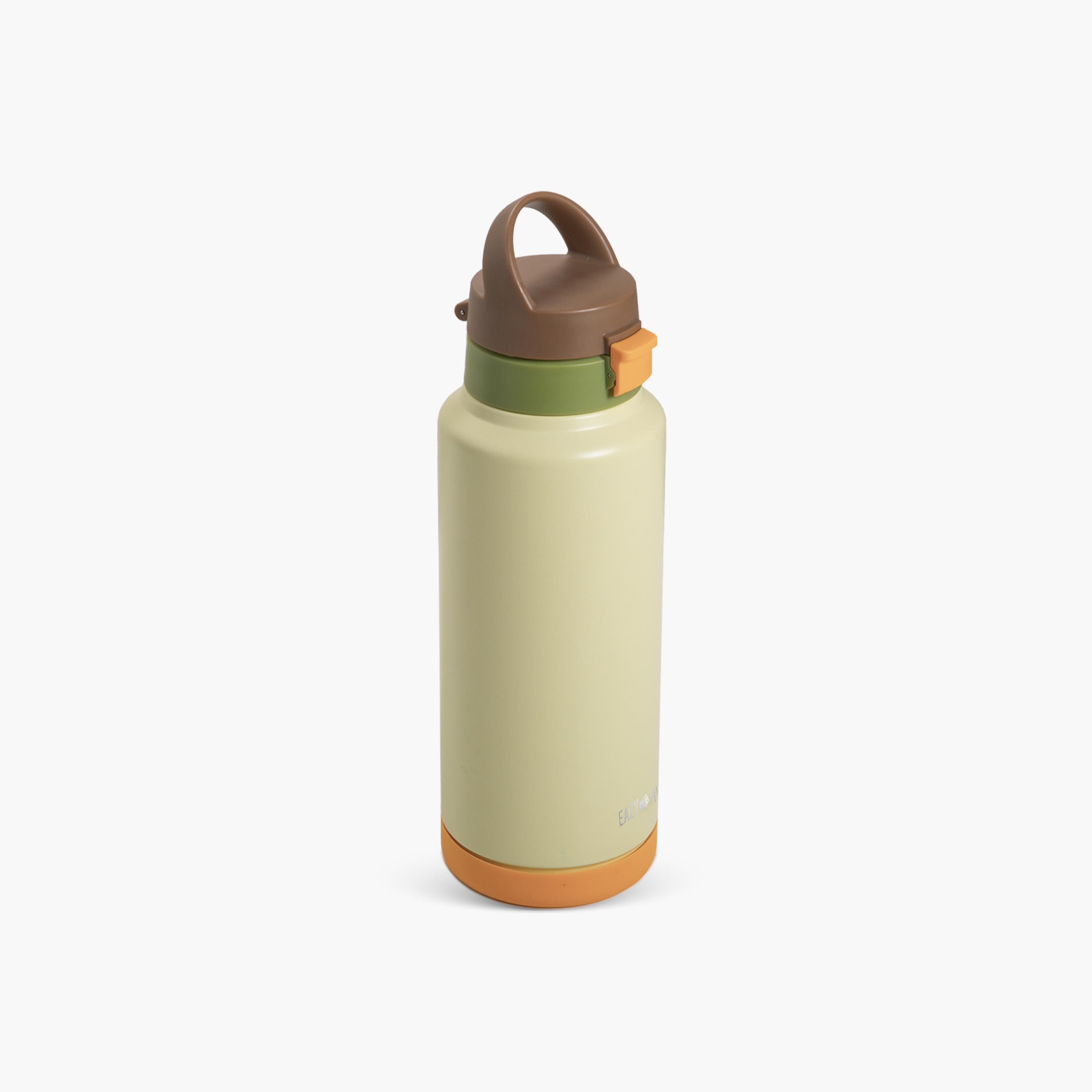 Eazy Kids Stainless Steel Vacuum Insulated Water Bottle - 950 ml - Green-school-waterbottles-image-5
