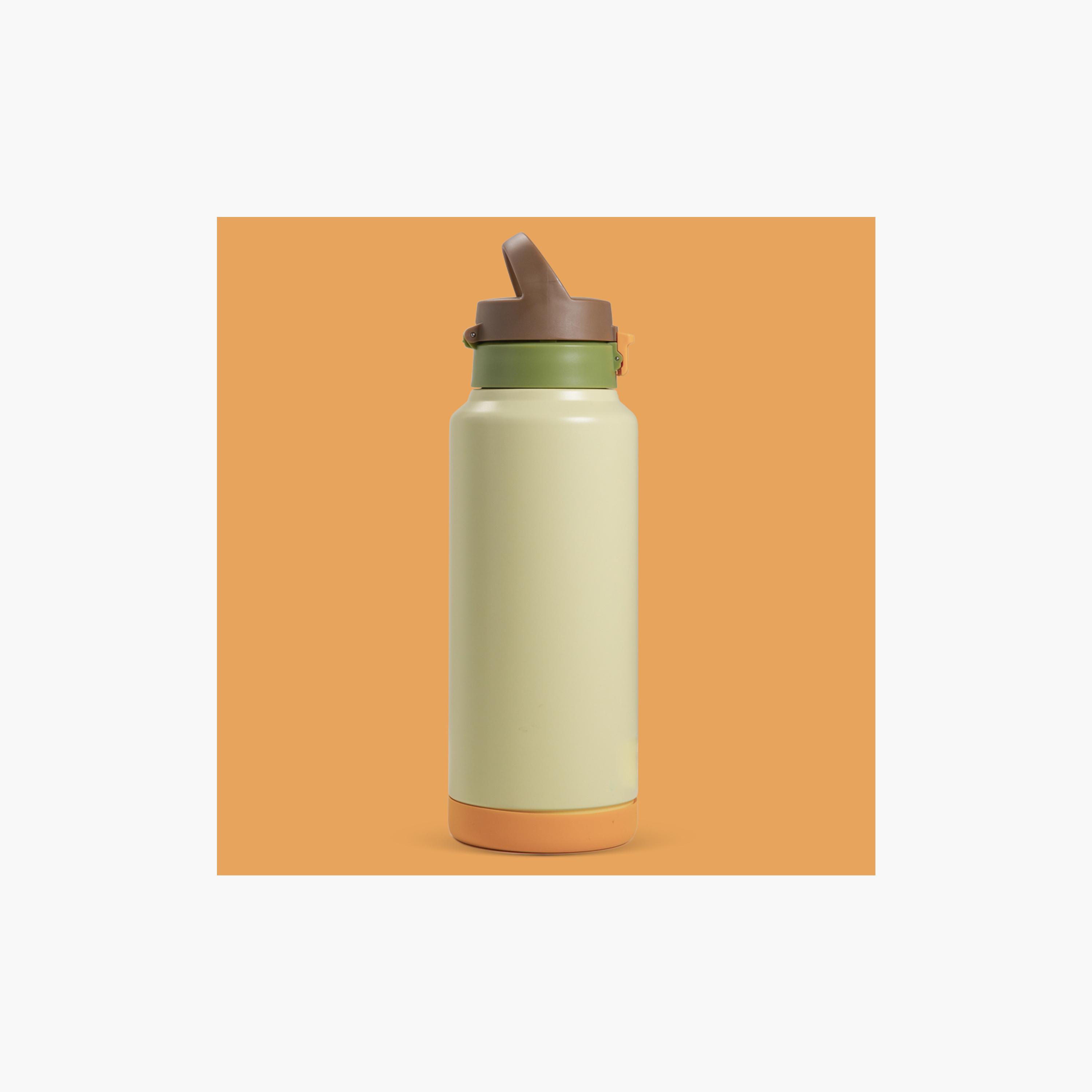 Eazy Kids Stainless Steel Vacuum Insulated Water Bottle - 950 ml - Green-school-waterbottles-image-6