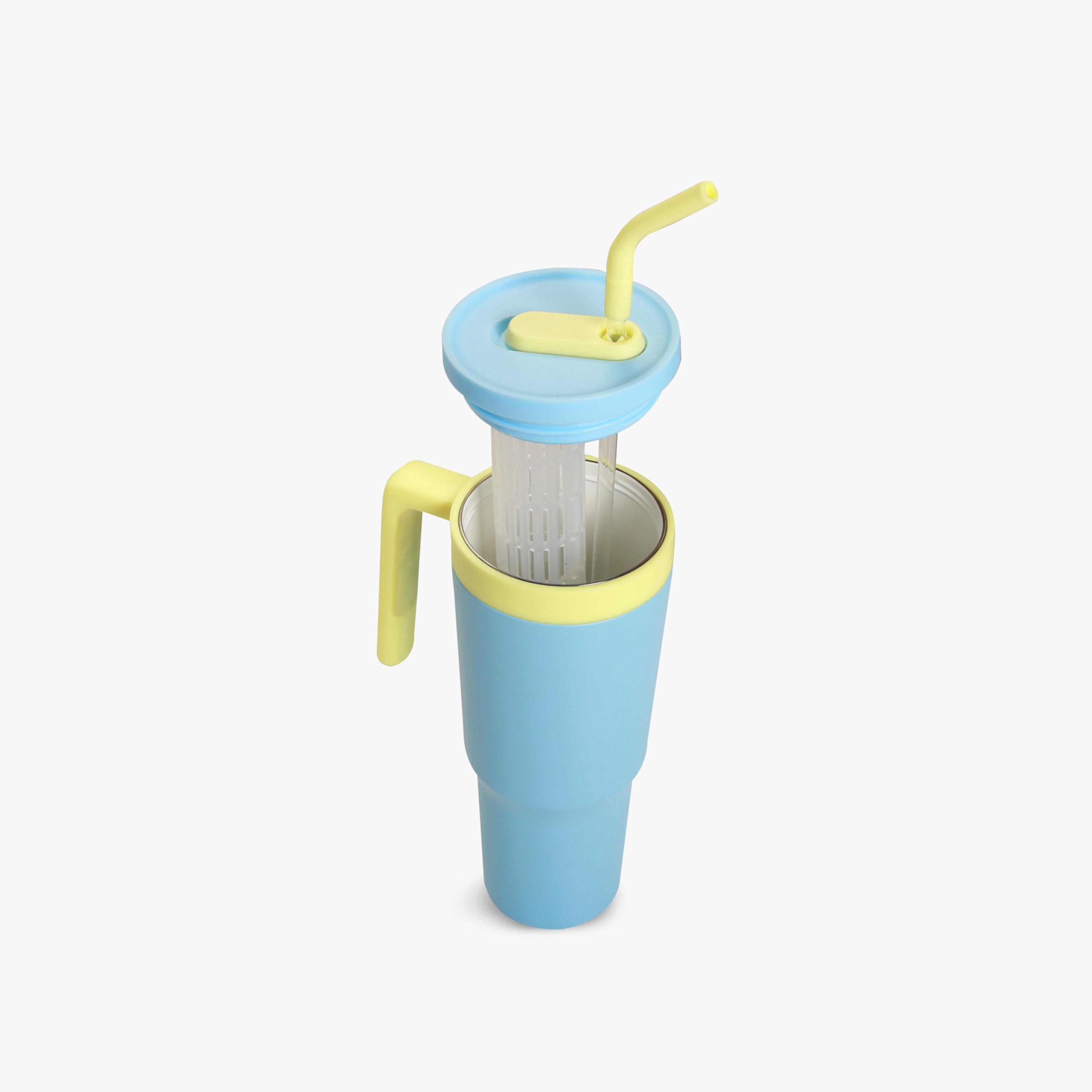 Eazy Kids Be You Bottle Tumbler - 1200 ml - Blue-school-waterbottles-image-4