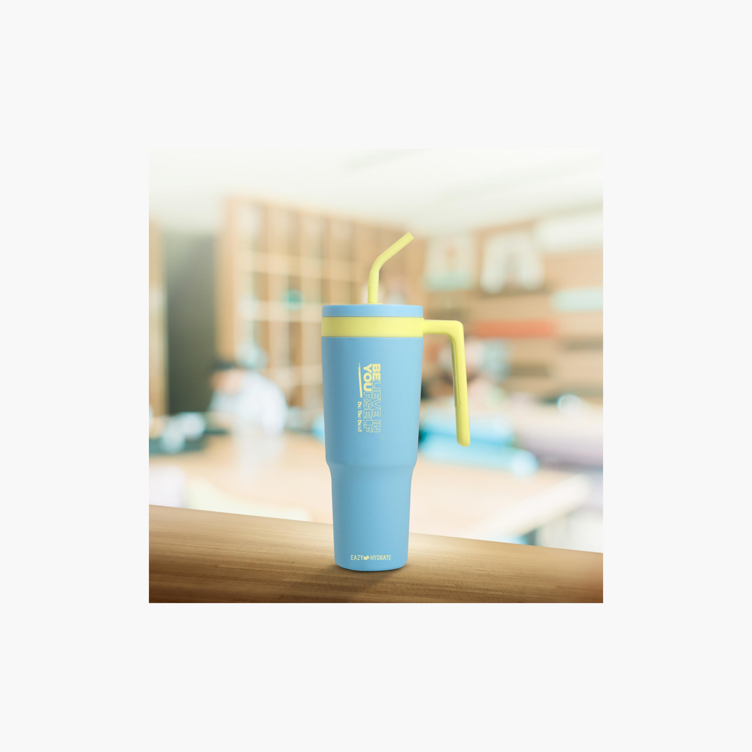 Eazy Kids Be You Bottle Tumbler - 1200 ml - Blue-school-waterbottles-image-7