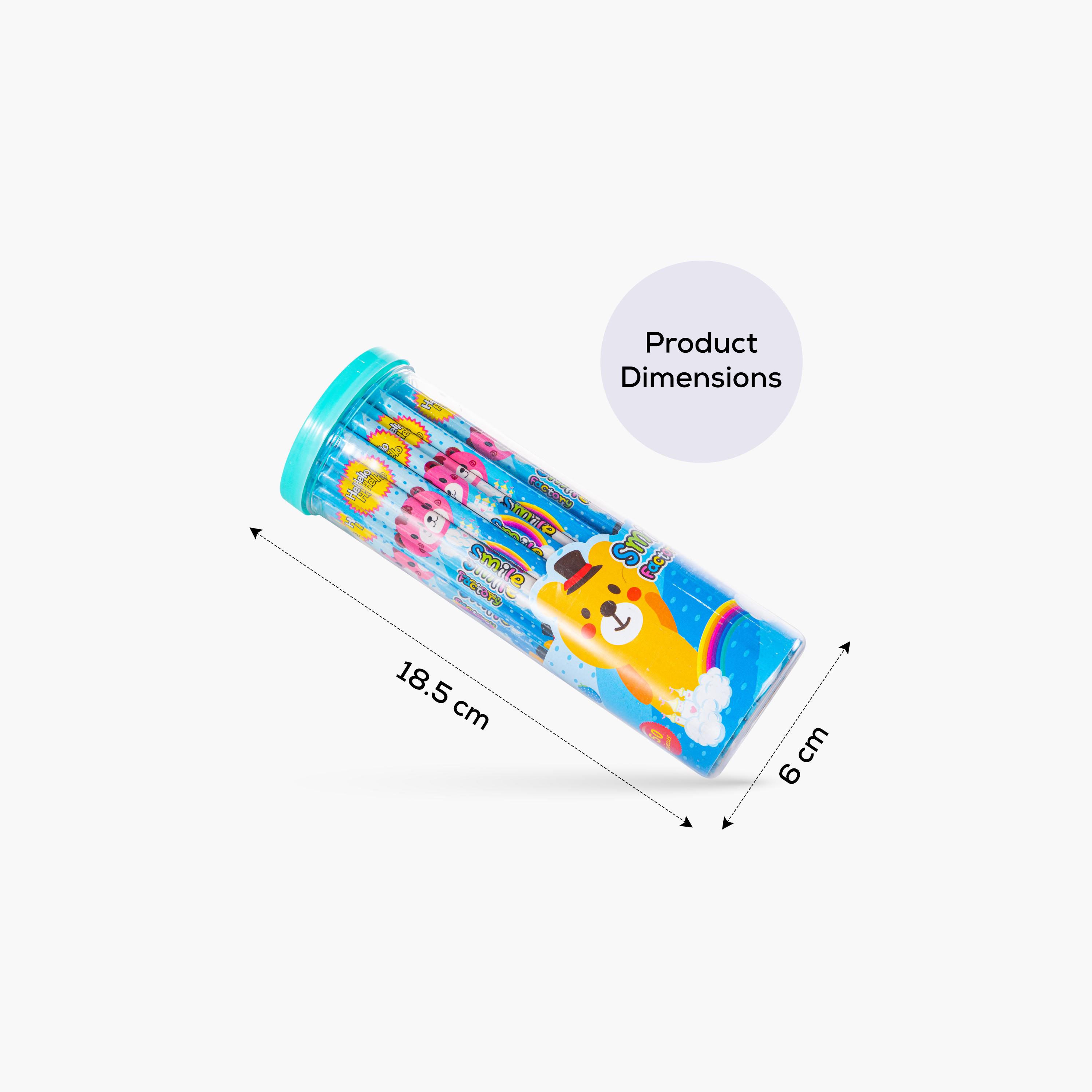 Eazy Kids 50-Piece HB Pencils - Blue-school-stationery-pensandpencils-image-5