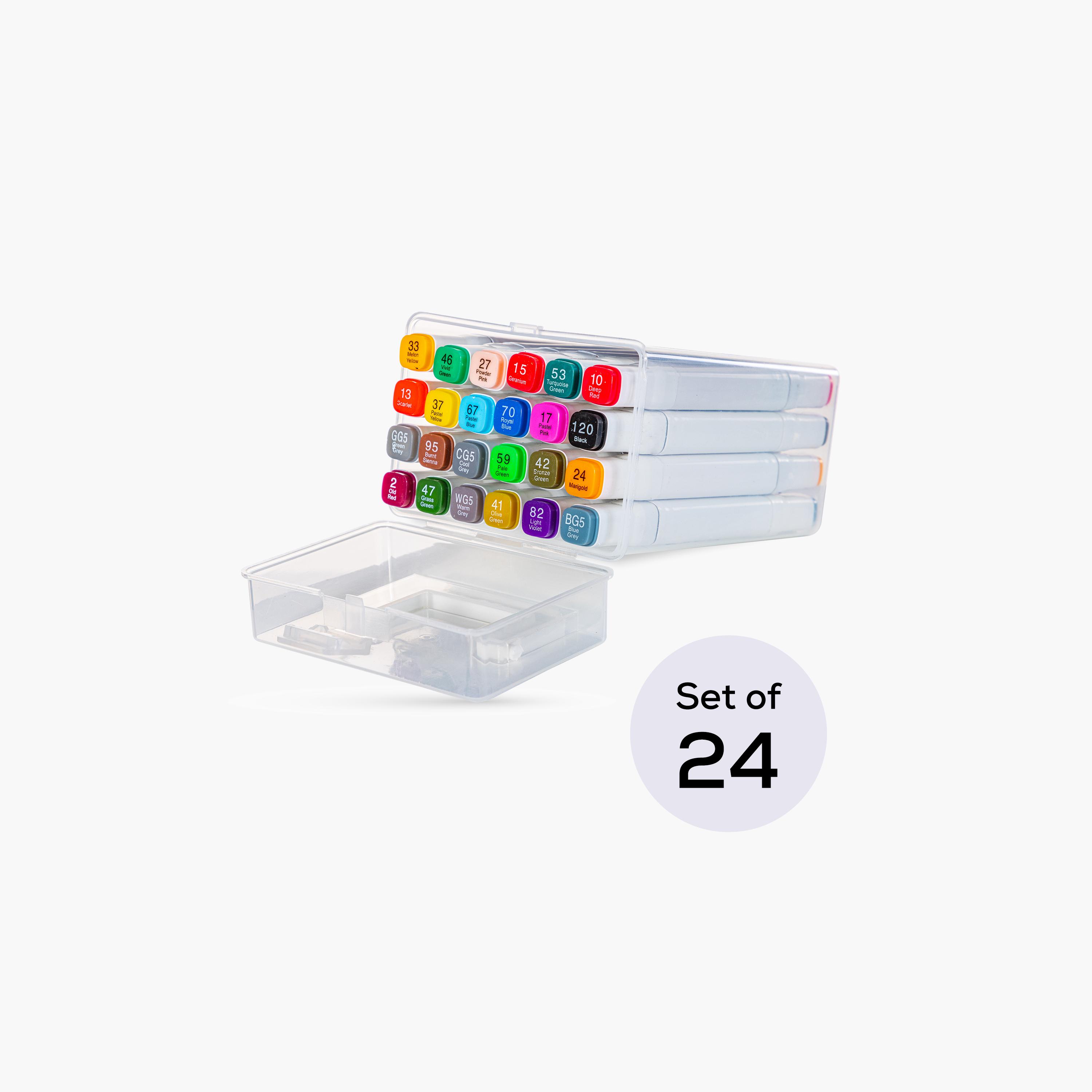 Eazy Kids 24-Colors Dual Markers Set-school-stationery-pensandpencils-image-4