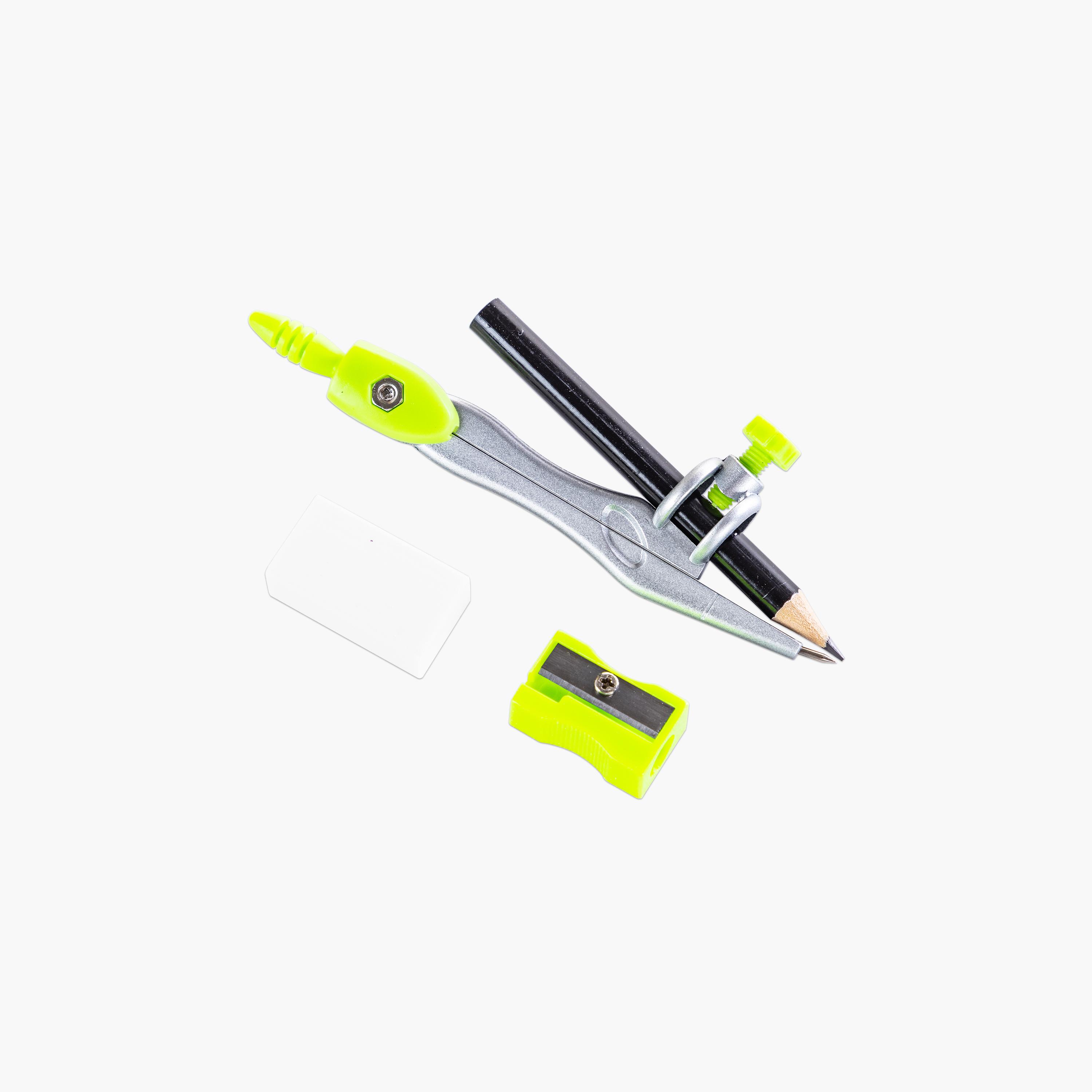 Eazy Kids 8-Piece Geometry Box Set with Plastic Case-school-stationery-sets-image-4