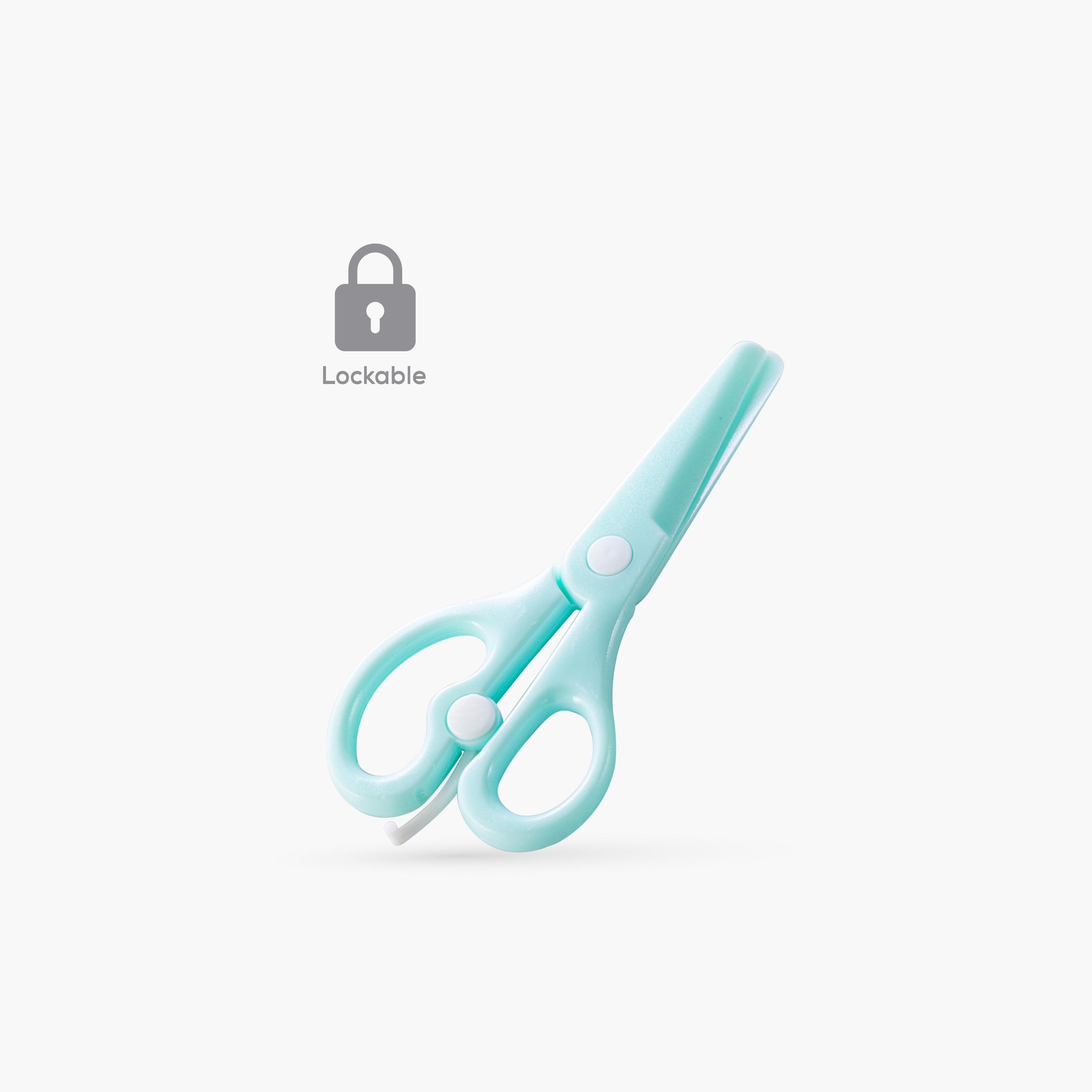 Eazy Kids School Scissors with Lock-school-artsandcrafts-image-3