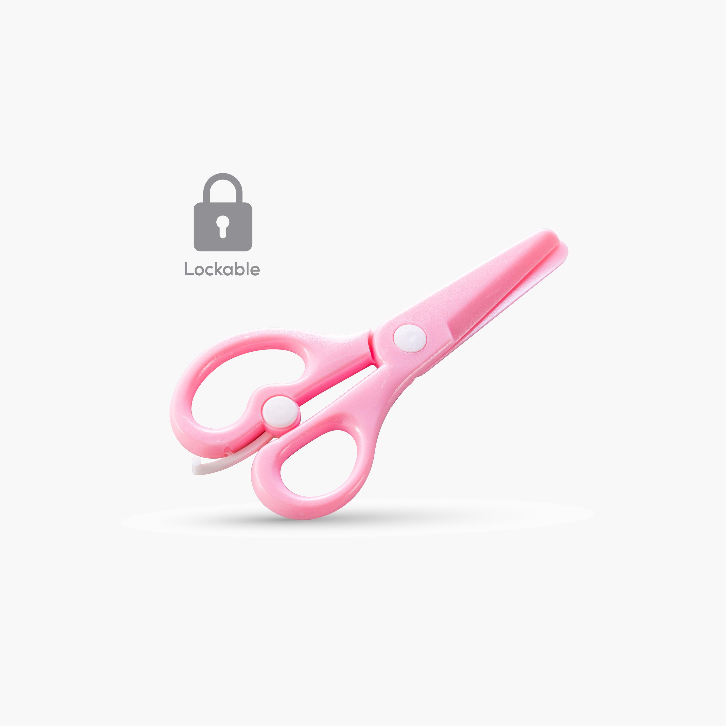 Eazy Kids School Scissors with Lock-school-artsandcrafts-image-3