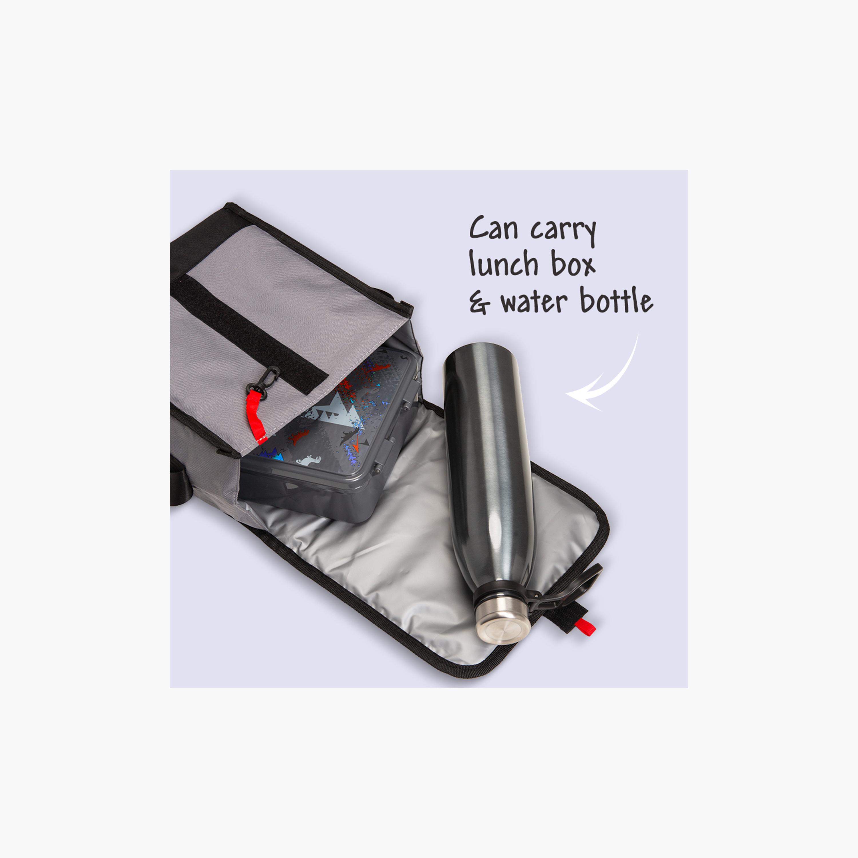 حقيبة غداء معزولة أنيقة وقابلة للطي من إيزي كيدز - 11.5 بوصة-school-lunchessentials-lunchbags-image-5
