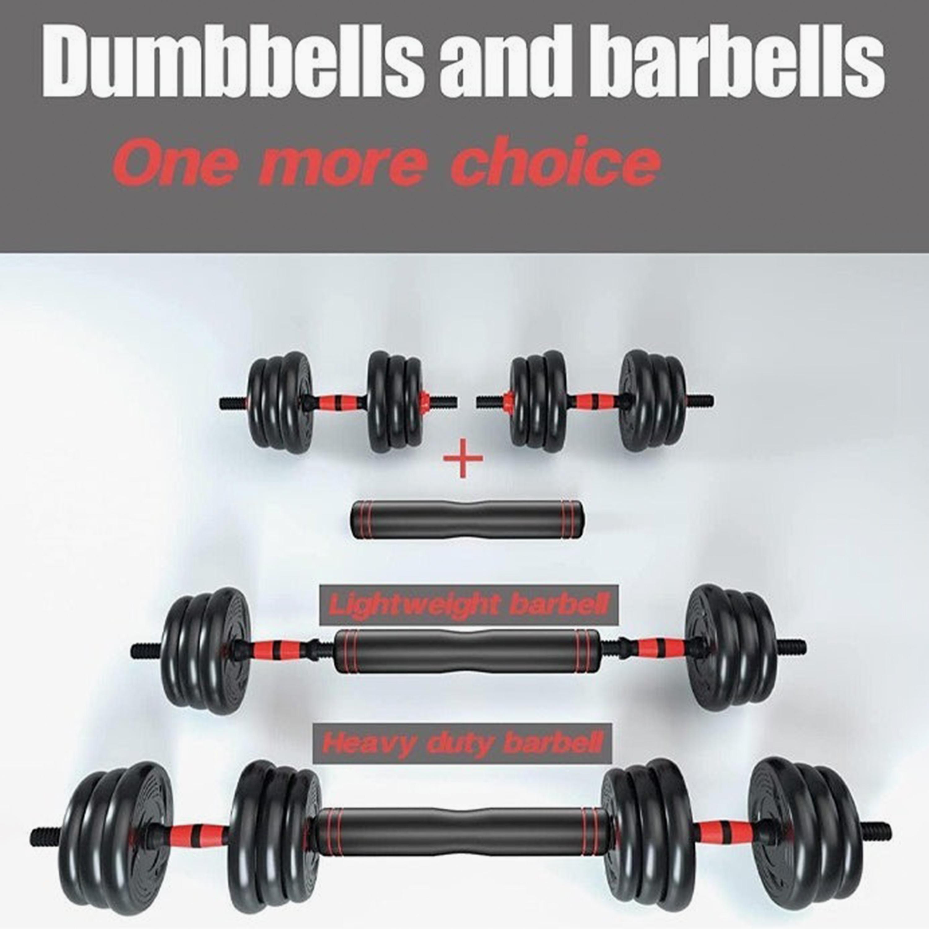 Fitness World Adjustable Weights Dumbbells Set For Workout 50 kg-sports-gear-gym-image-3