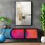 زينة حائط كانفاس تجريدية بإطار عائم - لوحة - 60x40 سم-InfluencerCodes_Ramadan26_All_20012026-image-2