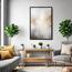 زينة حائط كانفاس تجريدية بإطار عائم - لوحة - 60x40 سم-InfluencerCodes_Ramadan26_All_20012026-image-5