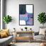 زينة حائط كانفاس تجريدية بإطار عائم - لوحة - 60x40 سم-InfluencerCodes_Ramadan26_All_20012026-image-5