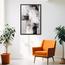 زينة حائط كانفاس تجريدية بإطار عائم - لوحة - 60x40 سم-InfluencerCodes_Ramadan26_All_20012026-image-4