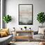 زينة حائط كانفاس تجريدية بإطار عائم - لوحة - 60x40 سم-InfluencerCodes_Ramadan26_All_20012026-image-5