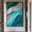 زينة حائط كانفاس تجريدية بإطار عائم - لوحة - 60x40 سم-InfluencerCodes_Ramadan26_All_20012026-image-9