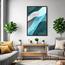 زينة حائط كانفاس تجريدية بإطار عائم - لوحة - 60x40 سم-InfluencerCodes_Ramadan26_All_20012026-image-5
