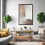 زينة حائط كانفاس تجريدية بإطار عائم - لوحة - 60x40 سم-InfluencerCodes_Ramadan26_All_20012026-image-5