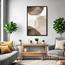 زينة حائط كانفاس تجريدية بإطار عائم - لوحة - 60x40 سم-InfluencerCodes_Ramadan26_All_20012026-image-5