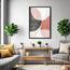 زينة حائط كانفاس تجريدية بإطار عائم - لوحة - 40x60 سم-InfluencerCodes_Ramadan26_All_20012026-image-5