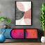 زينة حائط كانفاس تجريدية بإطار عائم - لوحة - 40x60 سم-InfluencerCodes_Ramadan26_All_20012026-image-2