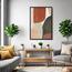 زينة حائط كانفاس تجريدية بإطار عائم - لوحة - 60x40 سم-InfluencerCodes_Ramadan26_All_20012026-image-5