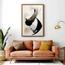 زينة حائط كانفاس تجريدية بإطار عائم - لوحة - 60x40 سم-InfluencerCodes_Ramadan26_All_20012026-image-4