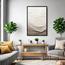 زينة حائط كانفاس تجريدية بإطار مجوف من لوحة - 50x70 سم-InfluencerCodes_Ramadan26_All_20012026-image-5