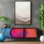 زينة حائط كانفاس تجريدية بإطار مجوف من لوحة - 50x70 سم-InfluencerCodes_Ramadan26_All_20012026-image-2