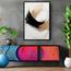 زينة حائط كانفاس تجريدية بإطار عائم - لوحة - 50x70 سم-InfluencerCodes_Ramadan26_All_20012026-image-2