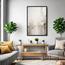 زينة حائط كانفاس تجريدية بإطار عائم - لوحة - 50x70 سم-InfluencerCodes_Ramadan26_All_20012026-image-5