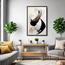 زينة حائط كانفاس تجريدية بإطار مجوف من لوحة - 50x70 سم-InfluencerCodes_Ramadan26_All_20012026-image-5
