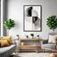 زينة حائط كانفاس تجريدية بإطار عائم - لوحة - 50x70 سم-InfluencerCodes_Ramadan26_All_20012026-image-5