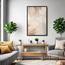 زينة حائط كانفاس بإطار عائم بتصميم غبار - لوحة -  60x90 سم-InfluencerCodes_Ramadan26_All_20012026-image-5