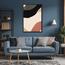 زينة حائط كانفاس تجريدية بإطار عائم - لوحة -  60x90 سم-InfluencerCodes_Ramadan26_All_20012026-image-3
