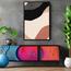 زينة حائط كانفاس تجريدية بإطار عائم - لوحة -  60x90 سم-InfluencerCodes_Ramadan26_All_20012026-image-2