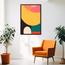 زينة حائط كانفاس تجريدية بإطار مجوف من لوحة - 90x60 سم-InfluencerCodes_Ramadan26_All_20012026-image-4