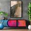 زينة حائط كانفاس مجردة بإطار عائم - لوحة - 60x90 سم-InfluencerCodes_Ramadan26_All_20012026-image-2