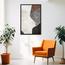 لوحة حائط كانفاس بإطار عائم وتصميم تجريدي - لوحة - 60x90 سم-InfluencerCodes_Ramadan26_All_20012026-image-4